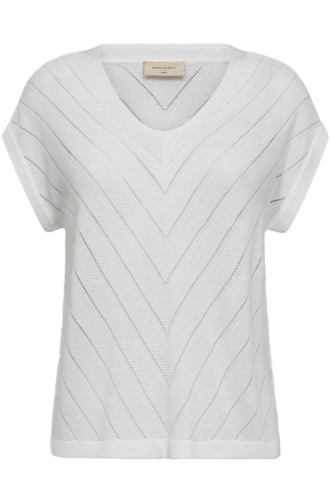 FQELINA PULLOVER 206109 BRILLIANT WHITE